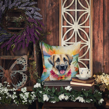 Load image into Gallery viewer, Anatolian Shepherd Luau Throw Pillow - 14x14 Decorative Pillow – Art for Your Home &amp; Patio