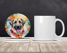Load image into Gallery viewer, Anatolian Shepherd Luau Large Sandstone Coasters Pack of 4
