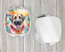 Load image into Gallery viewer, Anatolian Shepherd Luau Compact Mirror – Stylish Purse Mirror with Artistic Covers