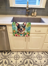 Load image into Gallery viewer, Australian Cattle Dog Luau Kitchen Towel