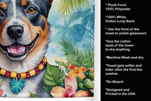 Load image into Gallery viewer, Australian Cattle Dog Luau Kitchen Towel