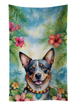 Load image into Gallery viewer, Australian Cattle Dog Luau Kitchen Towel