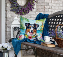 Load image into Gallery viewer, Australian Shepherd Luau Throw Pillow