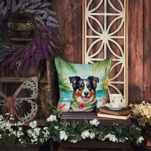 Load image into Gallery viewer, Australian Shepherd Luau Throw Pillow
