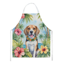 Load image into Gallery viewer, Beagle Luau Apron – Artist-Designed Kitchen, BBQ &amp; Craft Apron