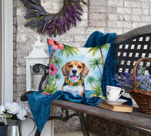 Load image into Gallery viewer, Beagle Luau Throw Pillow