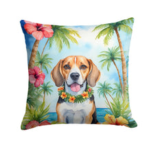 Load image into Gallery viewer, Beagle Luau Throw Pillow
