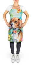 Load image into Gallery viewer, Beagle Luau Apron – Artist-Designed Kitchen, BBQ &amp; Craft Apron