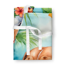 Load image into Gallery viewer, Beagle Luau Apron – Artist-Designed Kitchen, BBQ &amp; Craft Apron