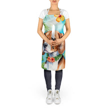 Load image into Gallery viewer, Beagle Luau Apron – Artist-Designed Kitchen, BBQ &amp; Craft Apron