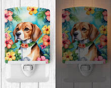 Load image into Gallery viewer, Beagle Luau Ceramic Night Light