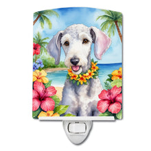 Load image into Gallery viewer, Bedlington Terrier Luau Ceramic Night Light