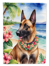 Load image into Gallery viewer, Belgian Malinois Luau House Flag