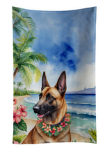 Load image into Gallery viewer, Belgian Malinois Luau Kitchen Towel