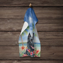 Load image into Gallery viewer, Belgian Sheepdog Luau Kitchen Towel