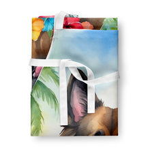 Load image into Gallery viewer, Belgian Tervuren Luau Apron – Artist-Designed Kitchen, BBQ &amp; Craft Apron