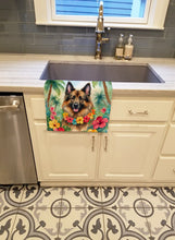 Load image into Gallery viewer, Belgian Tervuren Luau Kitchen Towel