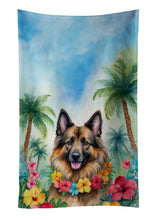 Load image into Gallery viewer, Belgian Tervuren Luau Kitchen Towel
