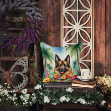 Load image into Gallery viewer, Belgian Tervuren Luau Throw Pillow - 14x14 Decorative Pillow – Art for Your Home &amp; Patio