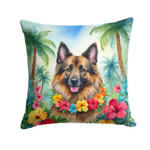 Load image into Gallery viewer, Belgian Tervuren Luau Throw Pillow - 14x14 Decorative Pillow – Art for Your Home &amp; Patio