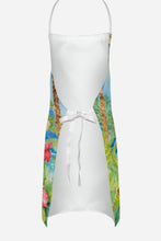Load image into Gallery viewer, Bergamasco Sheepdog Luau Apron – Artist-Designed Kitchen, BBQ &amp; Craft Apron