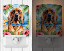Load image into Gallery viewer, Bloodhound Luau Ceramic Night Light