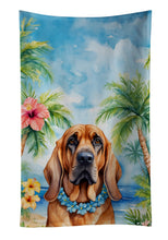 Load image into Gallery viewer, Bloodhound Luau Kitchen Towel
