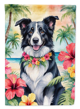 Load image into Gallery viewer, Border Collie Luau House Flag