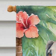 Load image into Gallery viewer, Borzoi Luau House Flag