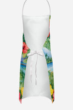 Load image into Gallery viewer, Boston Terrier Luau Apron – Artist-Designed Kitchen, BBQ &amp; Craft Apron