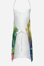 Load image into Gallery viewer, White Boxer Luau Apron – Artist-Designed Kitchen, BBQ &amp; Craft Apron