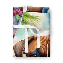 Load image into Gallery viewer, Boxer Luau Apron – Artist-Designed Kitchen, BBQ &amp; Craft Apron