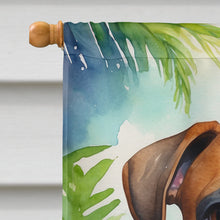 Load image into Gallery viewer, Boxer Luau House Flag