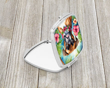 Load image into Gallery viewer, Boxer Luau Compact Mirror – Stylish Purse Mirror with Artistic Covers