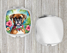 Load image into Gallery viewer, Boxer Luau Compact Mirror – Stylish Purse Mirror with Artistic Covers