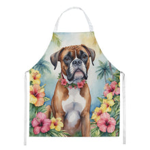 Load image into Gallery viewer, Boxer Luau Apron – Artist-Designed Kitchen, BBQ &amp; Craft Apron