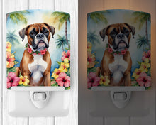 Load image into Gallery viewer, Boxer Luau Ceramic Night Light