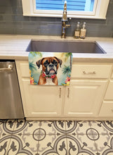 Load image into Gallery viewer, Boxer Luau Kitchen Towel