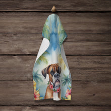 Load image into Gallery viewer, Boxer Luau Kitchen Towel