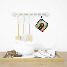 Load image into Gallery viewer, Boykin Spaniel Luau Pot Holders - Set of 2 Decorative Kitchen Helpers | Made in the USA
