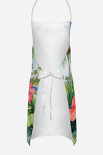 Load image into Gallery viewer, Brittany Spaniel Luau Apron – Artist-Designed Kitchen, BBQ &amp; Craft Apron