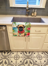 Load image into Gallery viewer, Brussels Griffon Luau Kitchen Towel