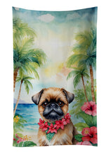 Load image into Gallery viewer, Brussels Griffon Luau Kitchen Towel