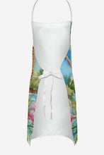 Load image into Gallery viewer, Bull Terrier Luau Apron – Artist-Designed Kitchen, BBQ &amp; Craft Apron