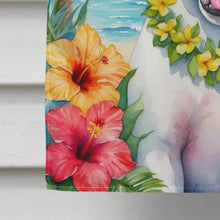 Load image into Gallery viewer, Bull Terrier Luau House Flag