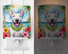 Load image into Gallery viewer, Bull Terrier Luau Ceramic Night Light