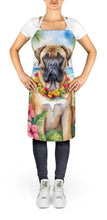 Load image into Gallery viewer, Bullmastiff Luau Apron – Artist-Designed Kitchen, BBQ &amp; Craft Apron