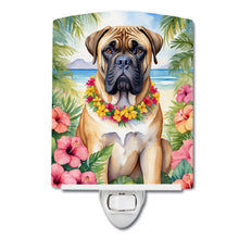 Load image into Gallery viewer, Bullmastiff Luau Ceramic Night Light