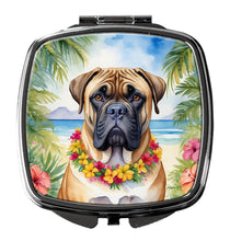 Load image into Gallery viewer, Bullmastiff Luau Compact Mirror – Stylish Purse Mirror with Artistic Covers