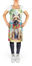 Load image into Gallery viewer, Cairn Terrier Luau Apron – Artist-Designed Kitchen, BBQ &amp; Craft Apron